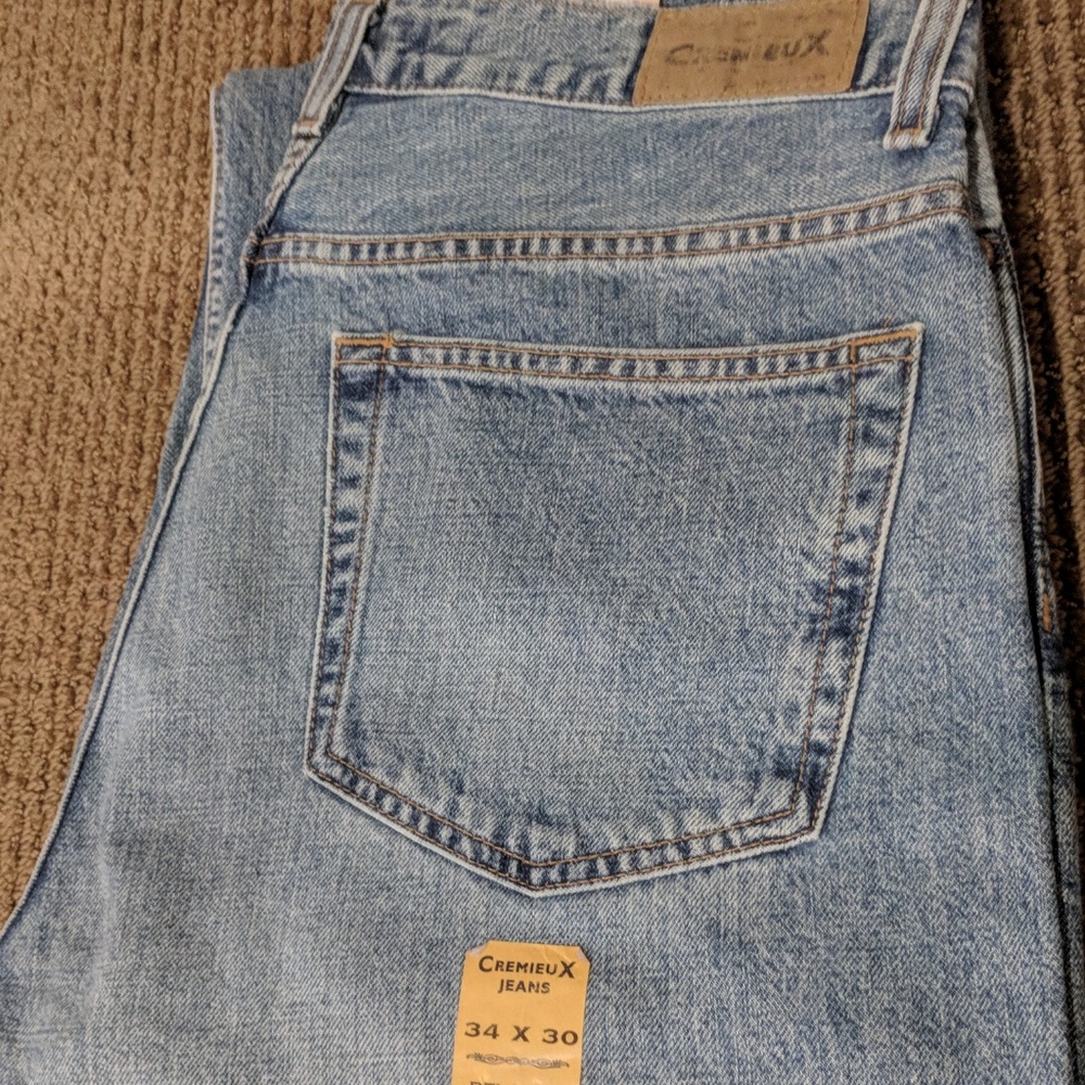 Men's Cremeux jeans 34x30 (NWT)